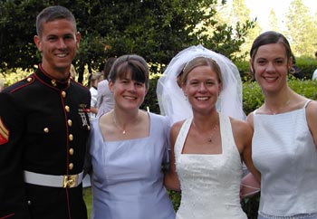 Chris, Carrie, Laura and Aimee